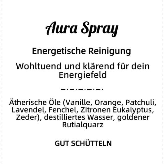 Aura Spray - energetische Reinigung