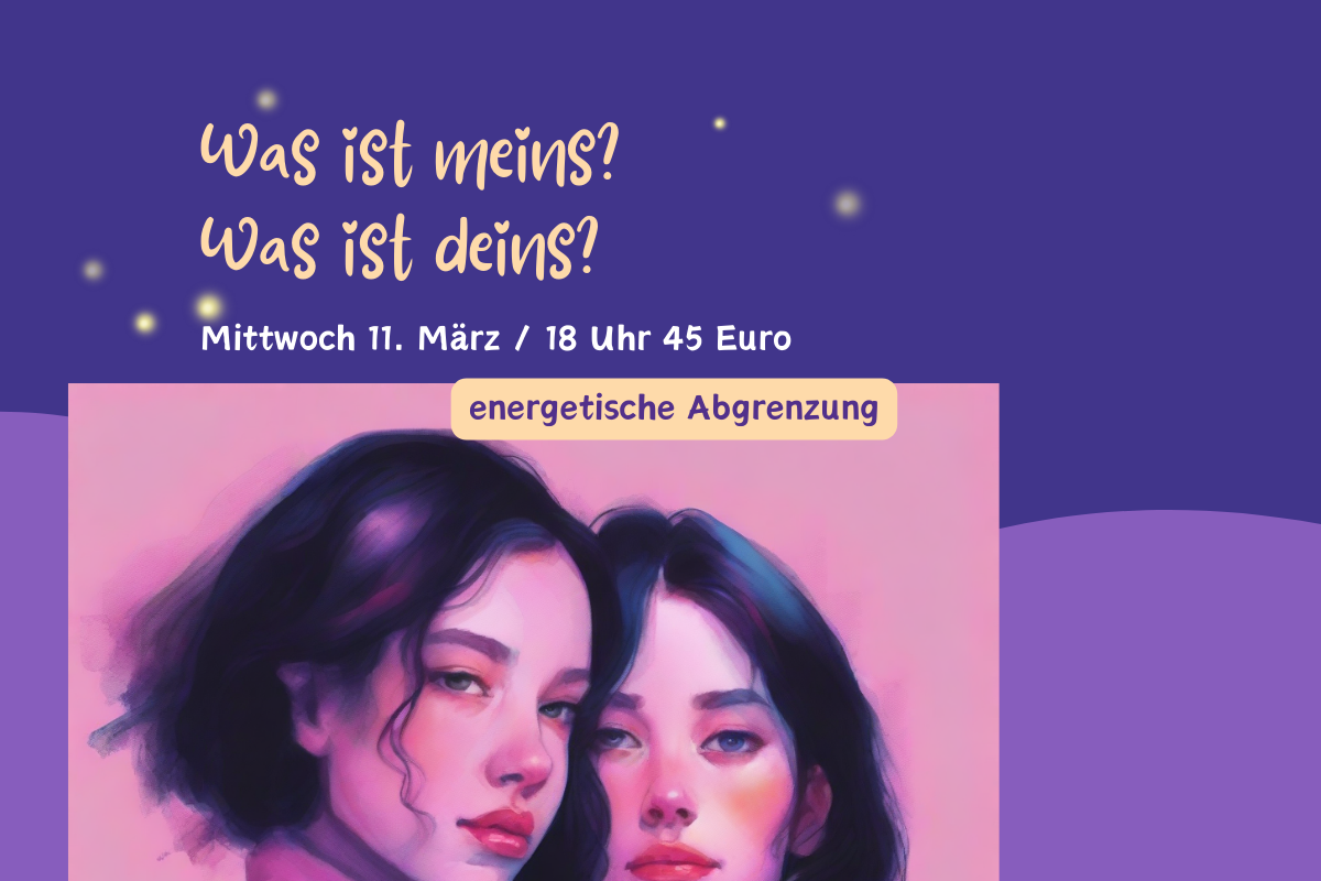 Was ist meins? Was ist deins?