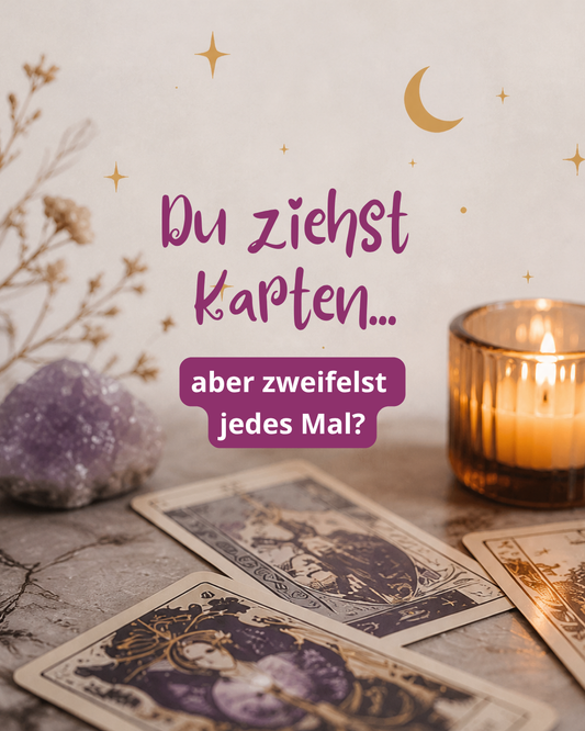 Live Online Tarotkurs | ein Monat Tarot Oktober | lerne, dir selbst zu vertrauen