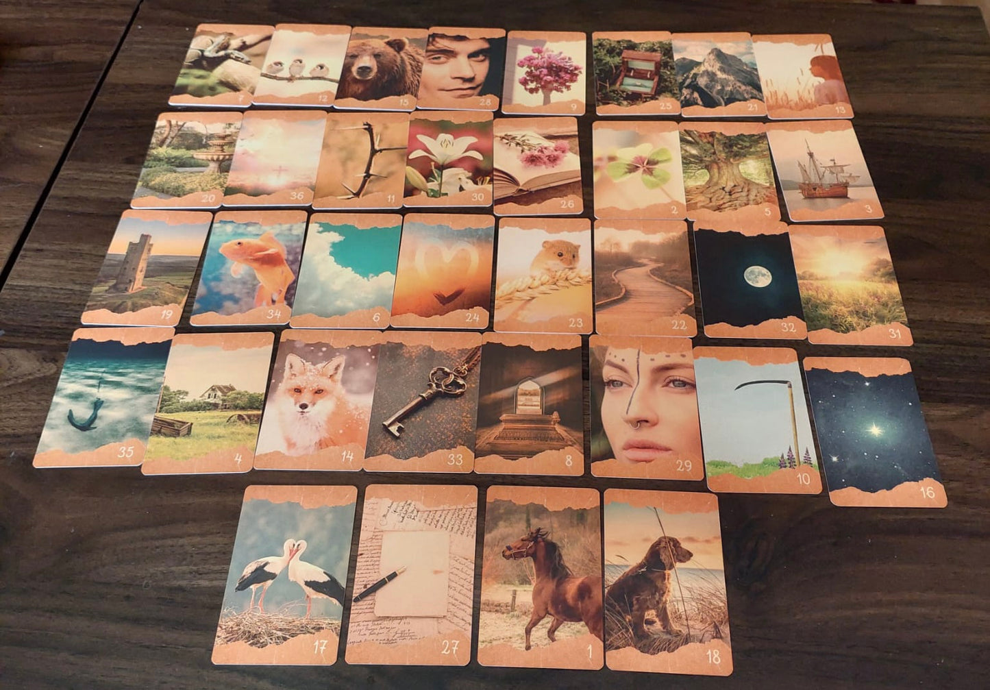 Lenormand Kartenset von Hippiehexe Stephie