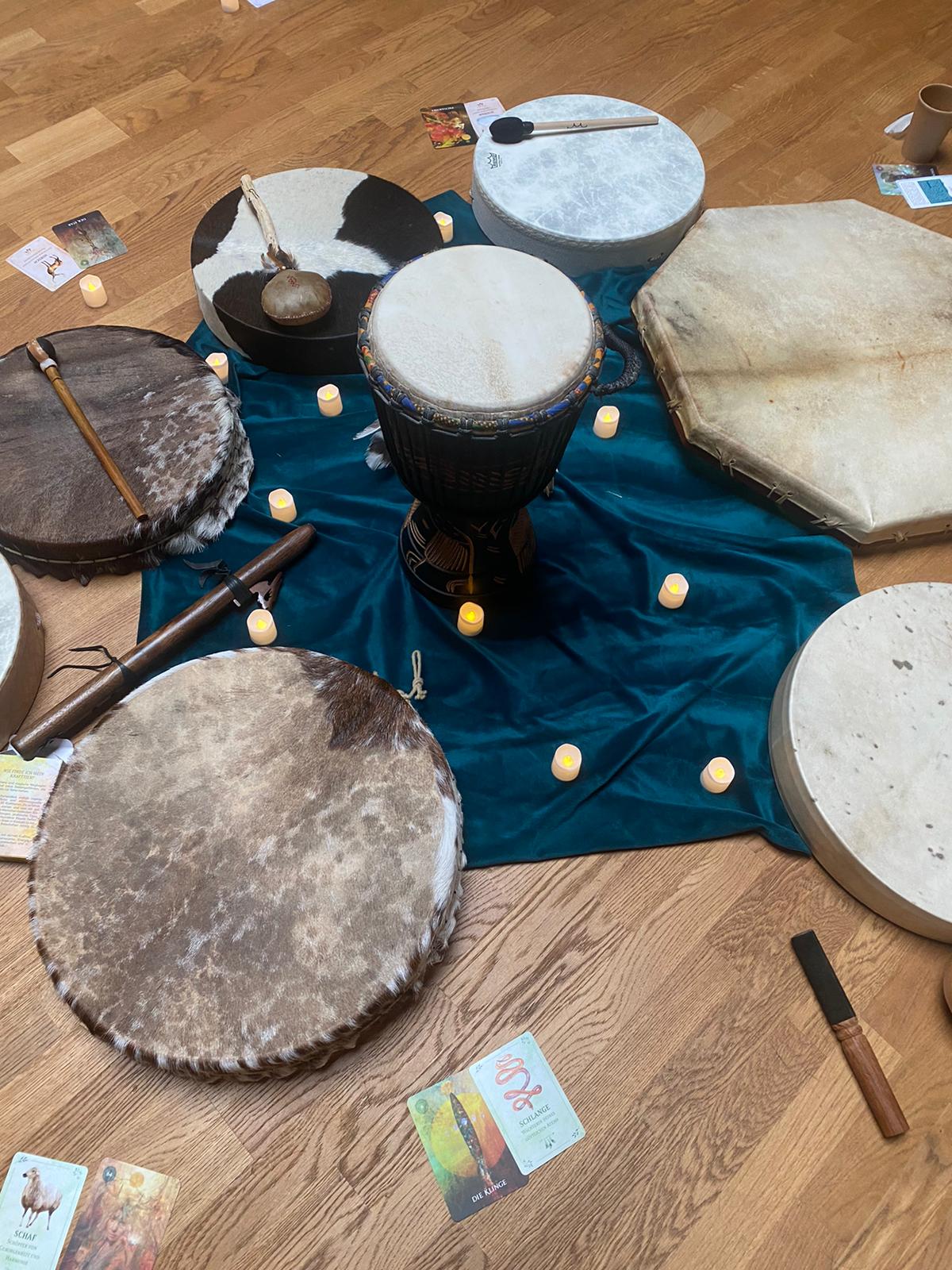 schamanischer Trommelkreis – wild & frei