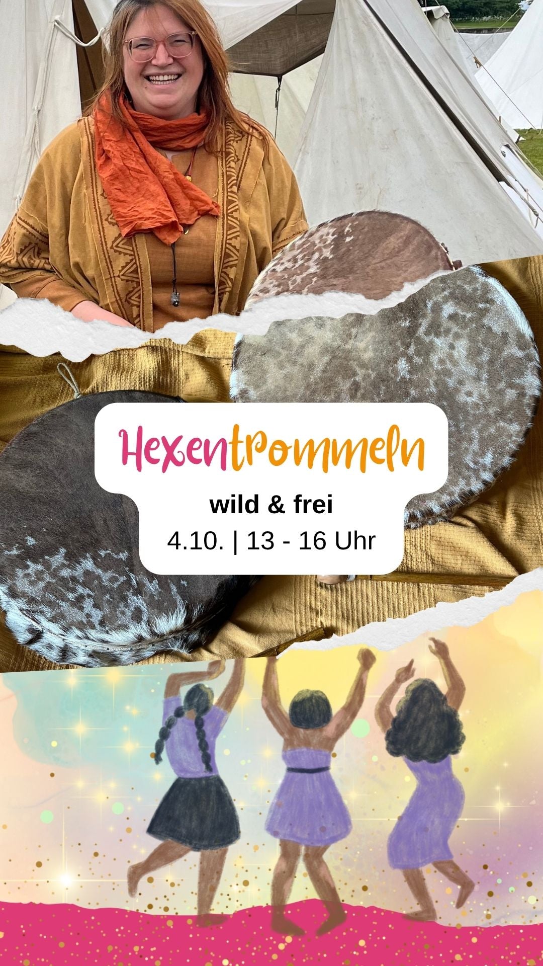 Hexentrommeln wild & frei