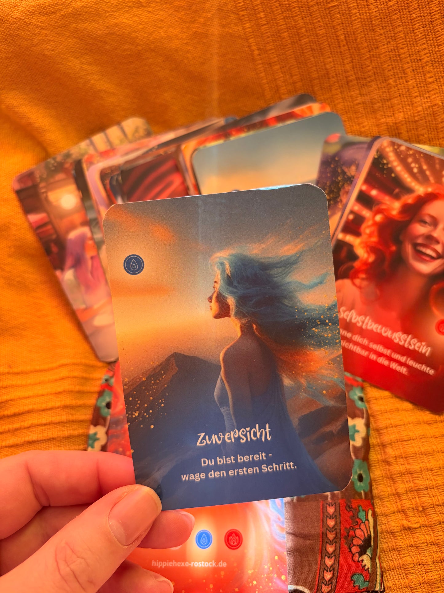 Unser magisches Hippiehexe Orakelkartenset 2025