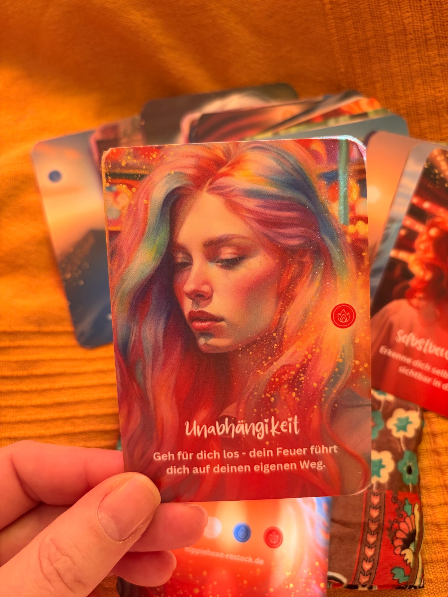 Unser magisches Hippiehexe Orakelkartenset 2025